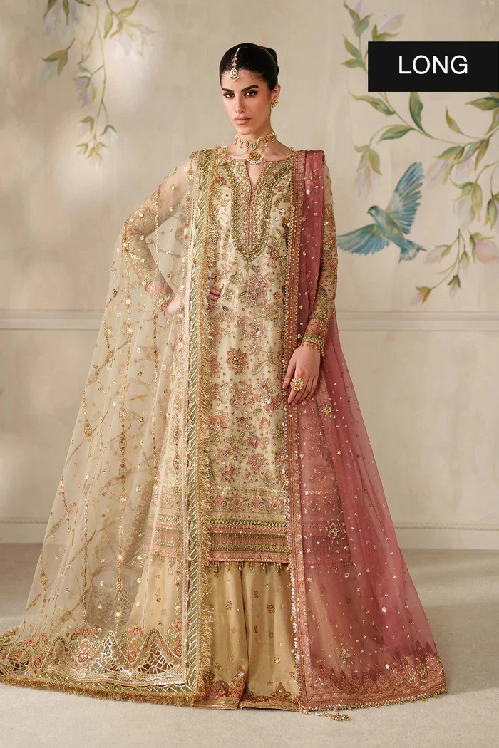 Baroque - Luxury Mysoory Embroidered 3 Piece Unstitched - CH14-02 - Image 8