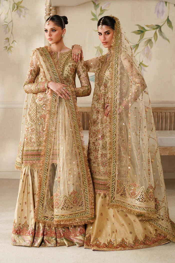 Baroque - Luxury Mysoory Embroidered 3 Piece Unstitched - CH14-02 - Image 9