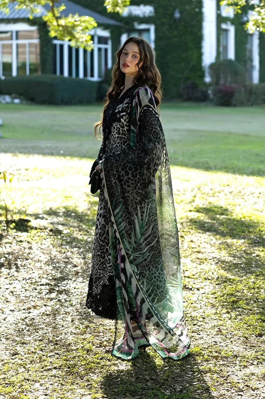 Elaf - Luxury Lawn Embroidered Unstitched 3 Piece - ESA-3A - Image 4