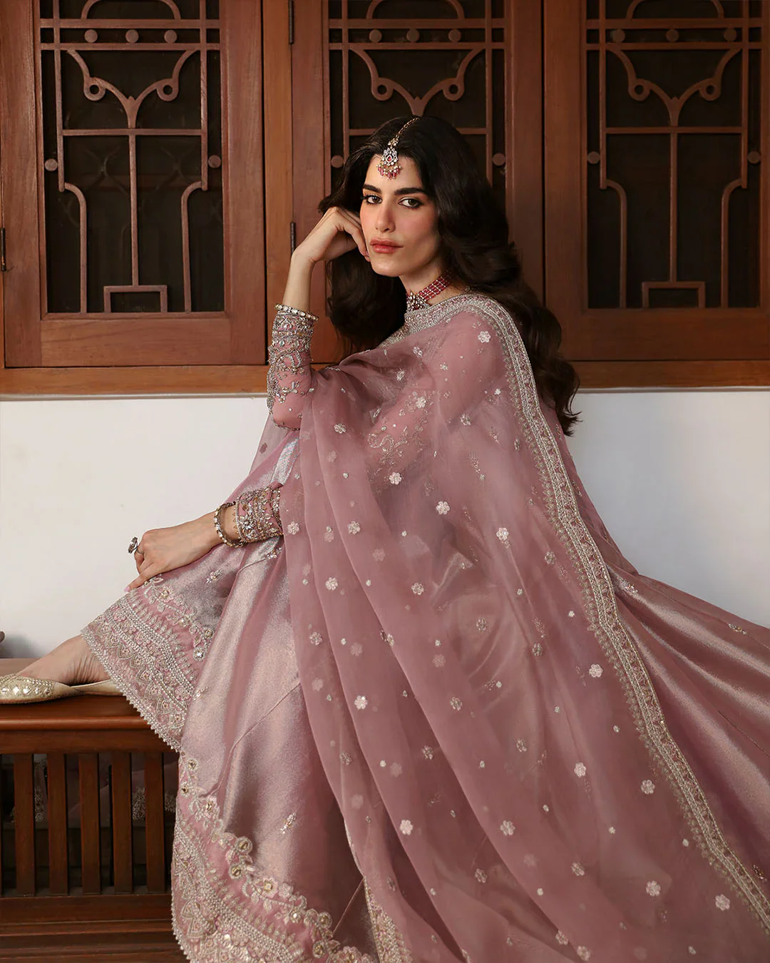 Faiza Saqlain Weddin Festive Maysori Embroidered Collection HALINA - Image 4