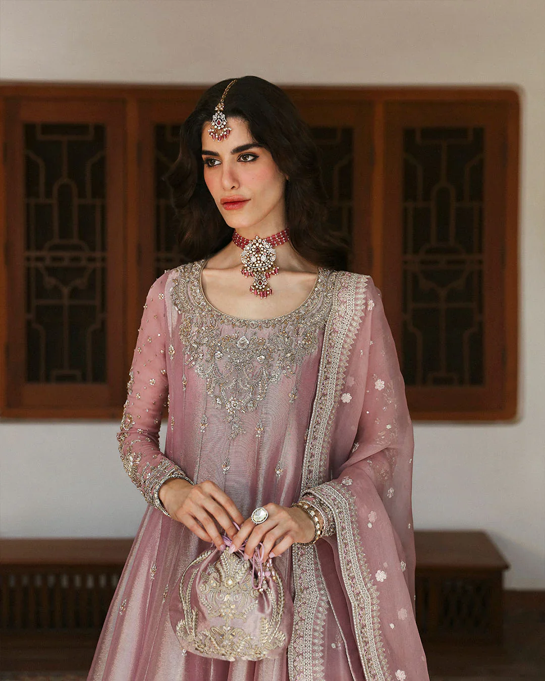 Faiza Saqlain Weddin Festive Maysori Embroidered Collection HALINA - Image 6