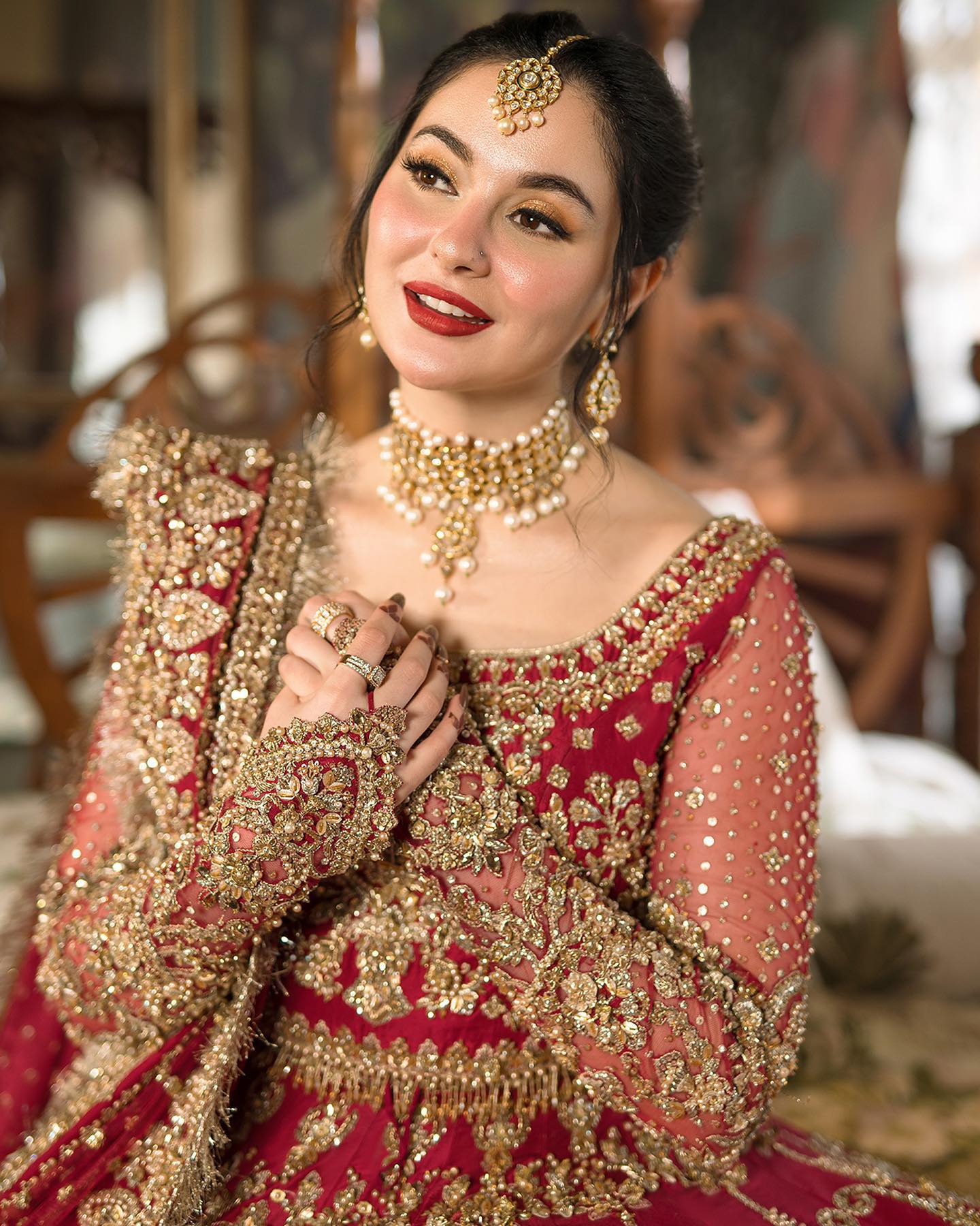 Faiza Saqlain Wedding Festive Luxury Raw Silk Collection ARUSA-05 - Image 5