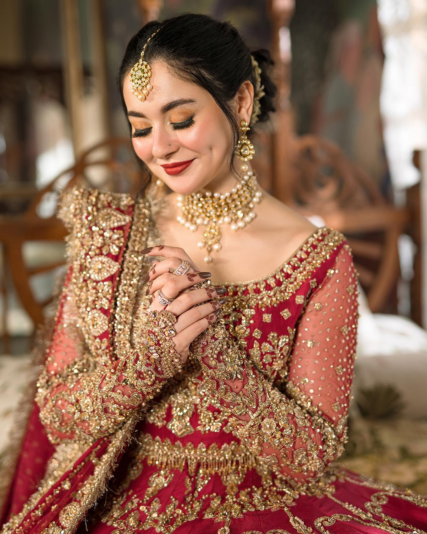 Faiza Saqlain Wedding Festive Luxury Raw Silk Collection ARUSA-05 - Image 6