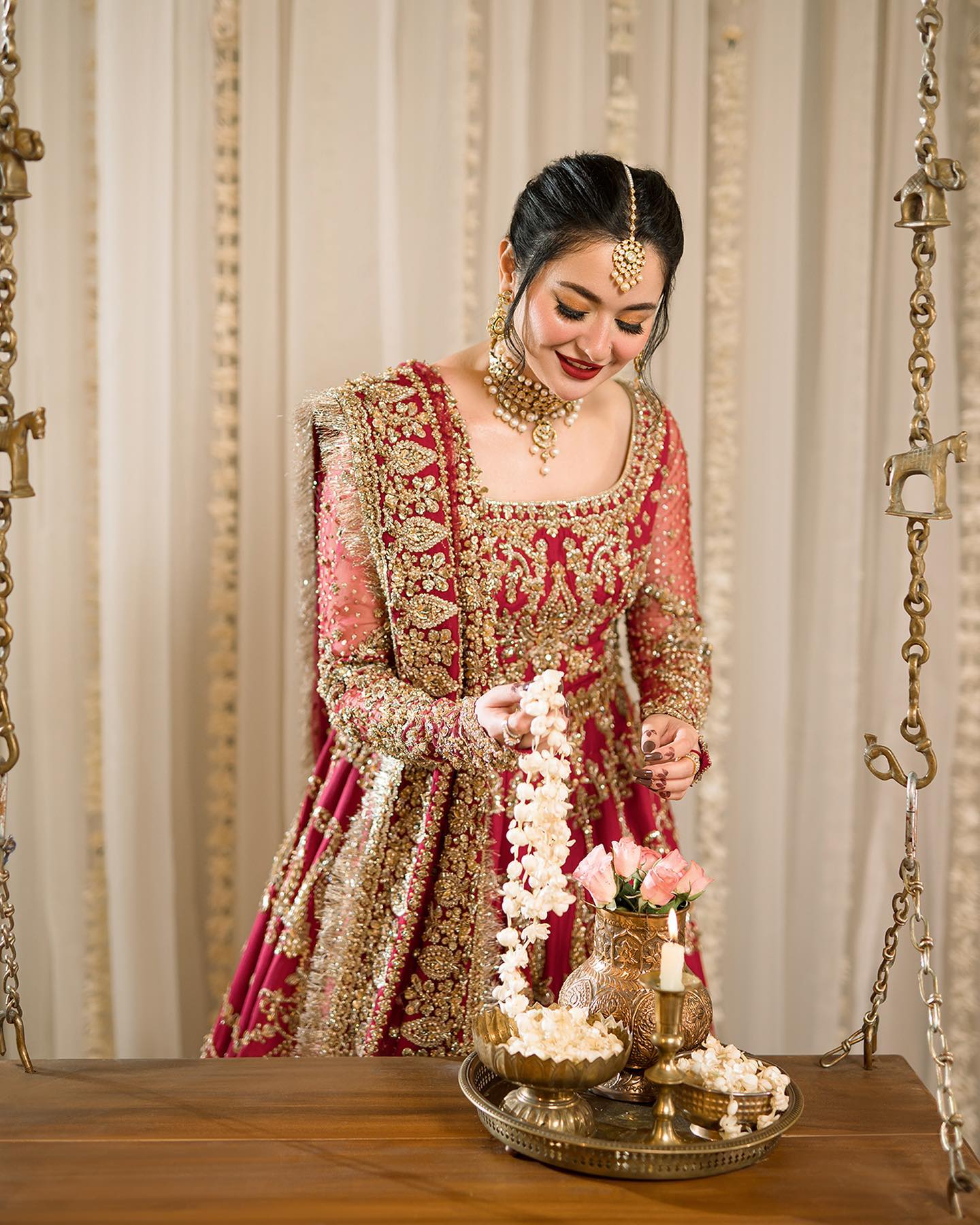 Faiza Saqlain Wedding Festive Luxury Raw Silk Collection ARUSA-05 - Image 7