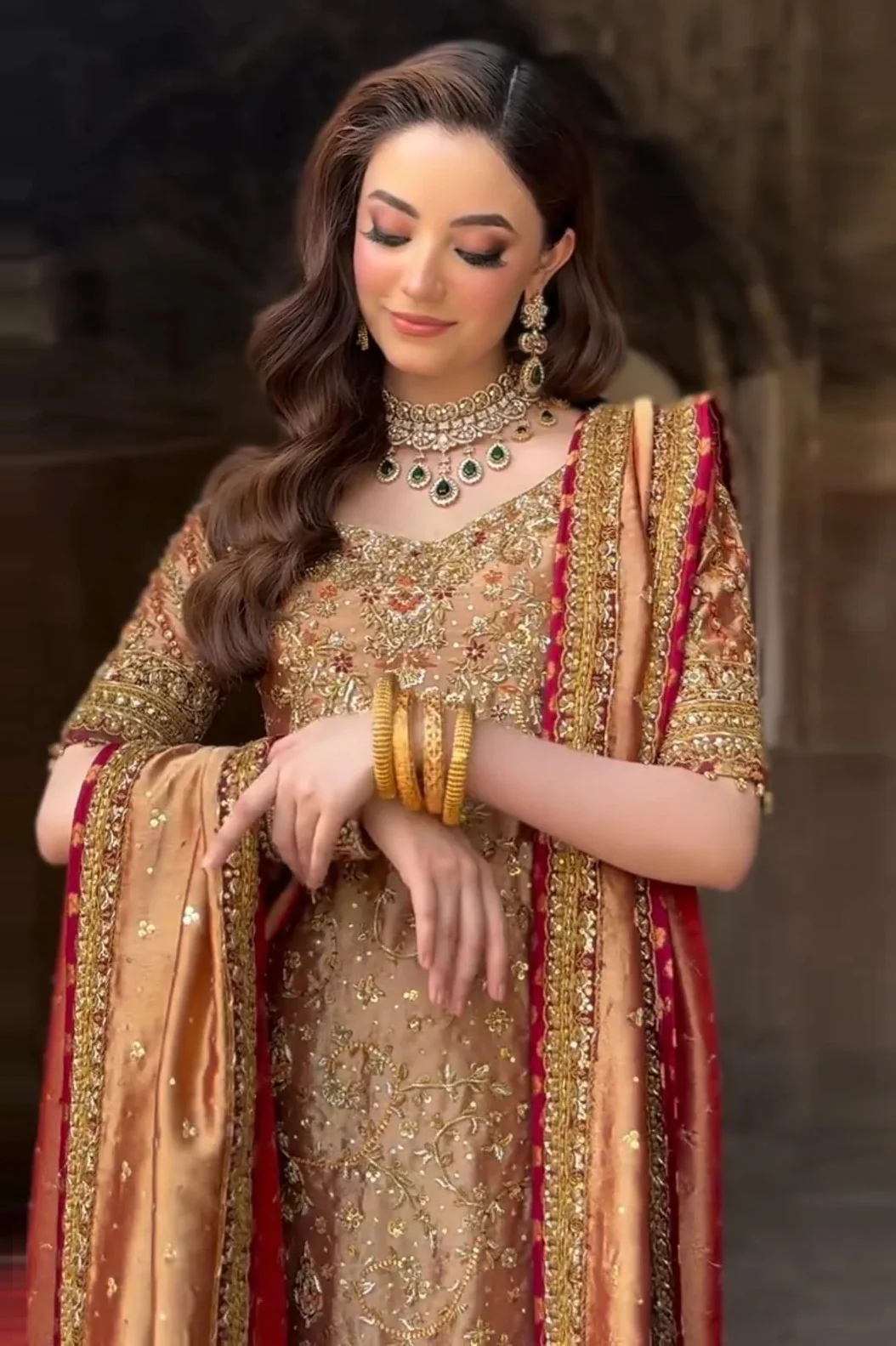Haris Shakeel Luxury Myssory Embroidered 3 Piece Unstitched - Meerub - Image 5
