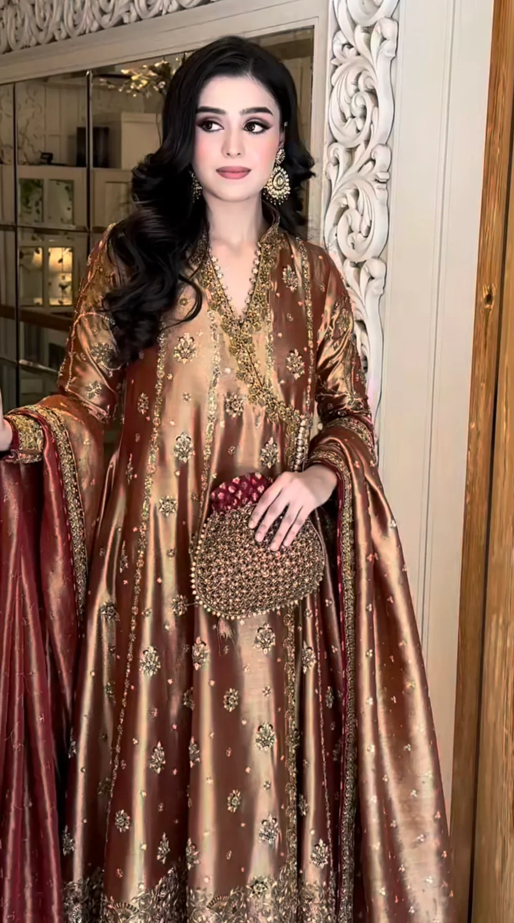 Haris Shakeel Wedding Edition Luxury Maysoori Collection D-8 - Image 6