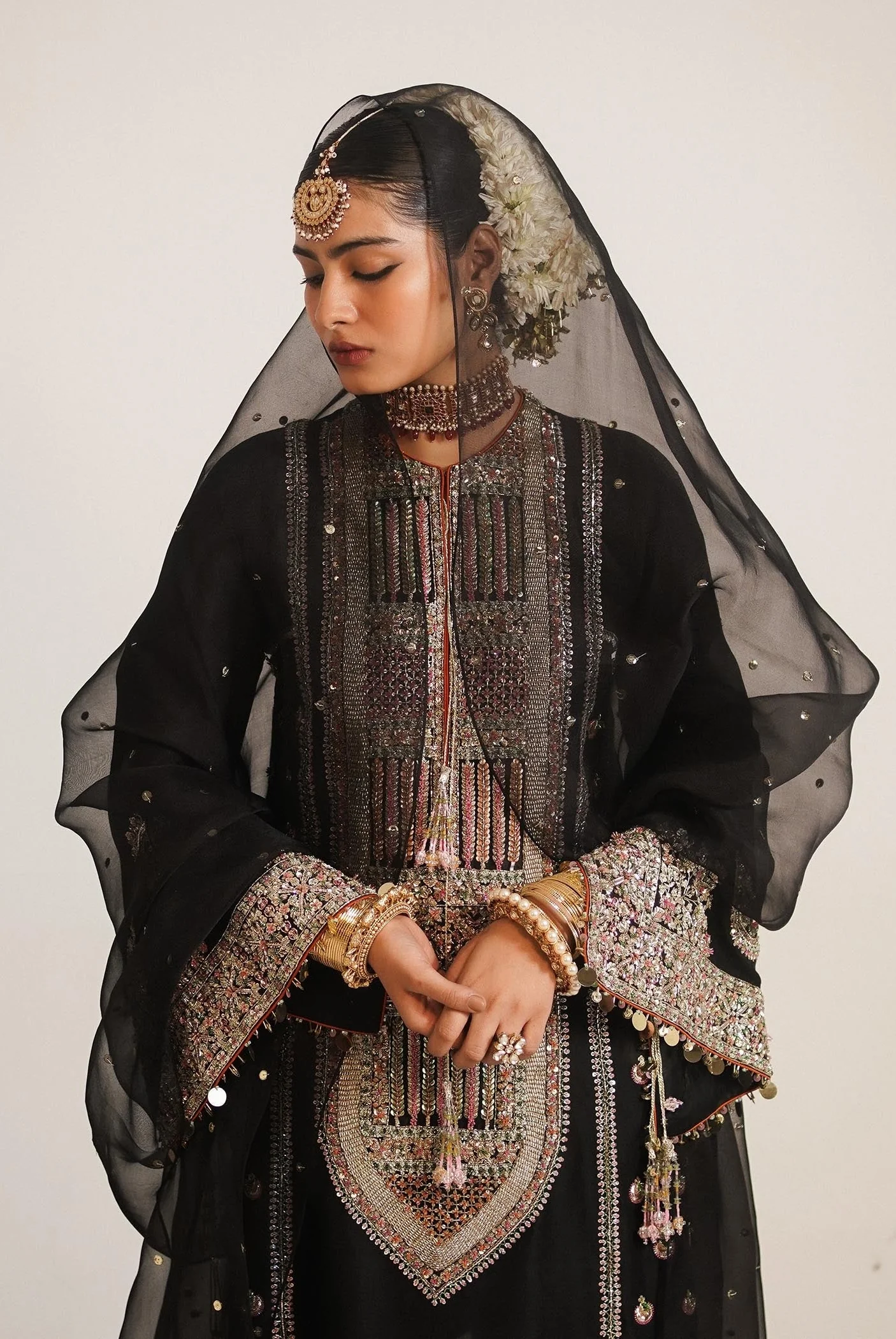 Hussain Rehar Luxury Raw Silk Collection Unstitched 3 Piece - ZEPHYR - Image 4