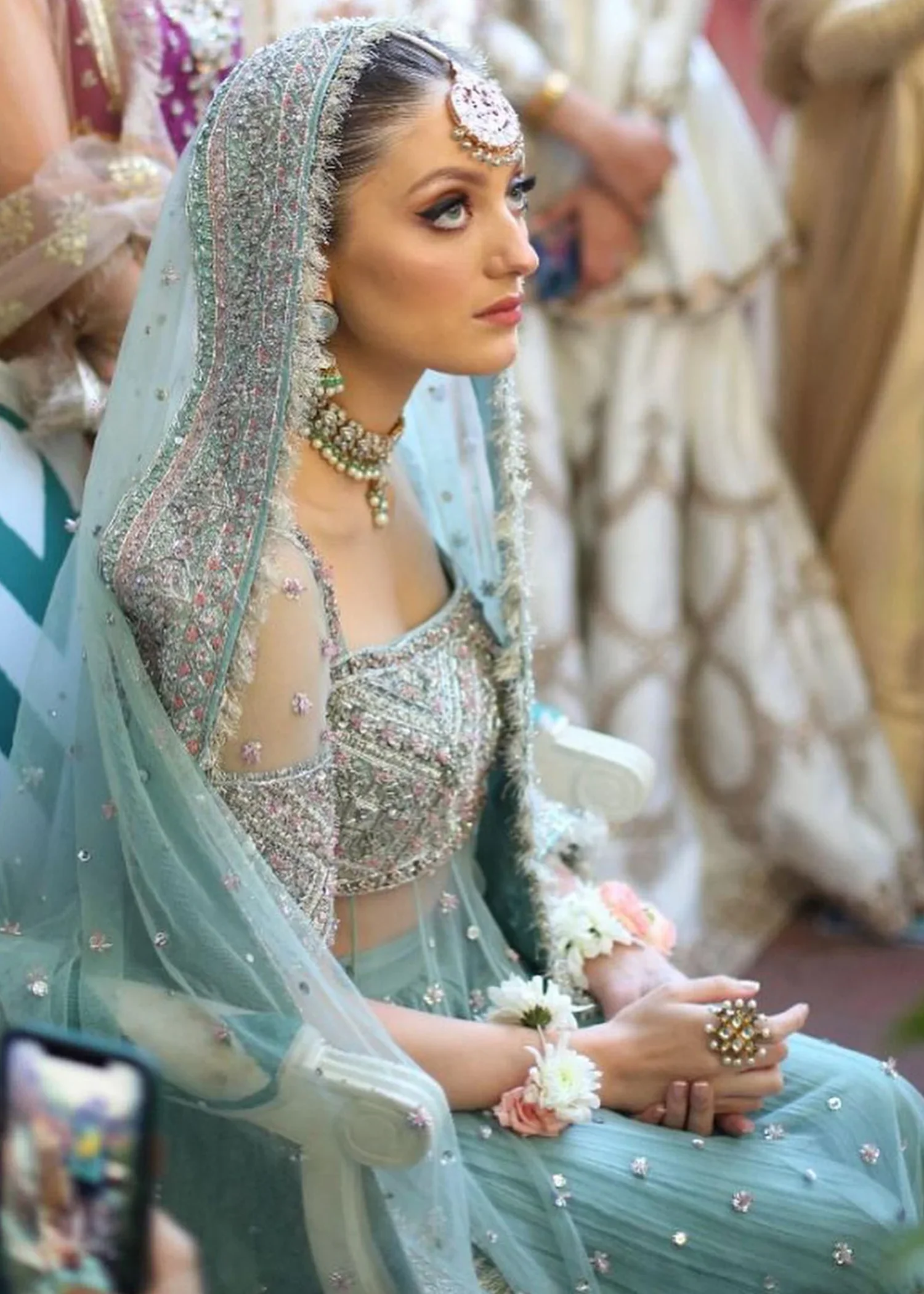 Hussain Rehar Saahil Formal Collection Unstitch - Image 6