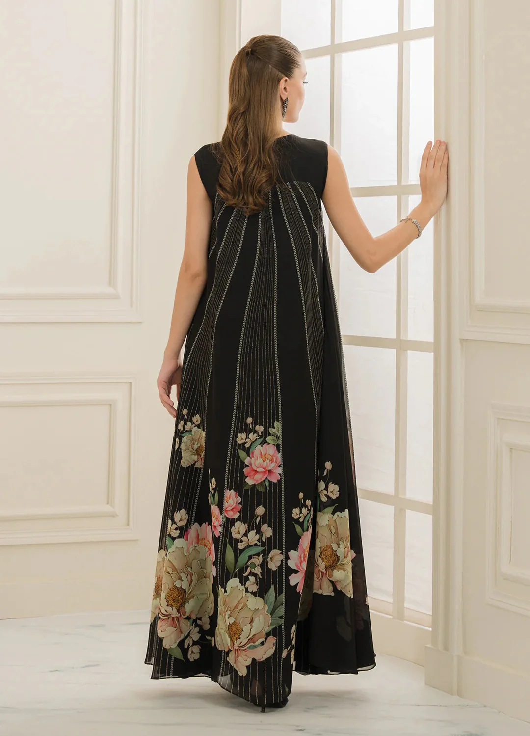 Lulusar Miril Dress 3 Pcs Unstitched Silk - Image 3