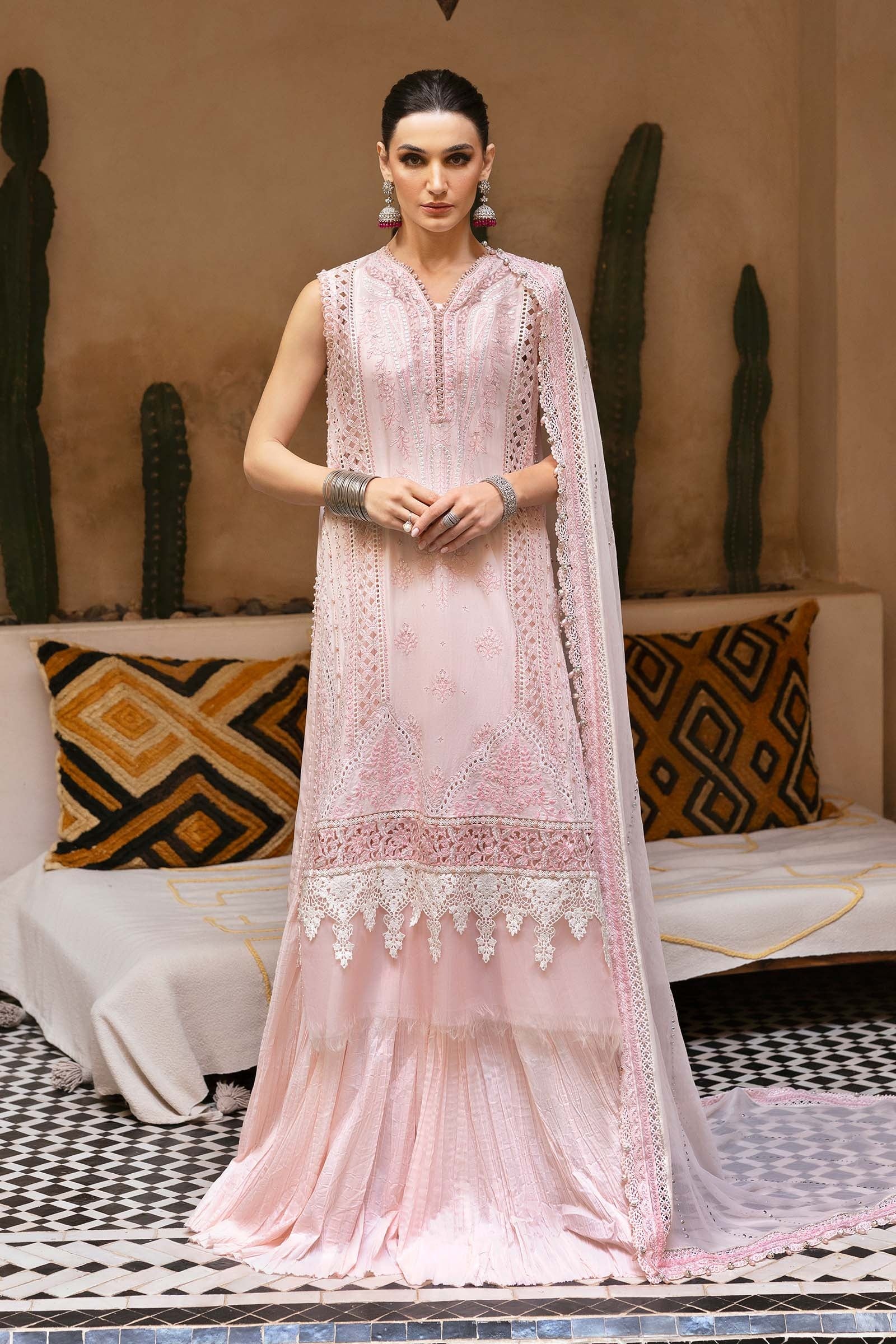 Maria.B - Luxury Lawn Embroidered 3 Piece Unstitched - D-2511-A