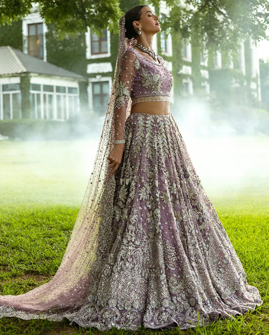Mushq Luxury Net Embroidered Hand Emblishment Collection Mirabelle - Image 3