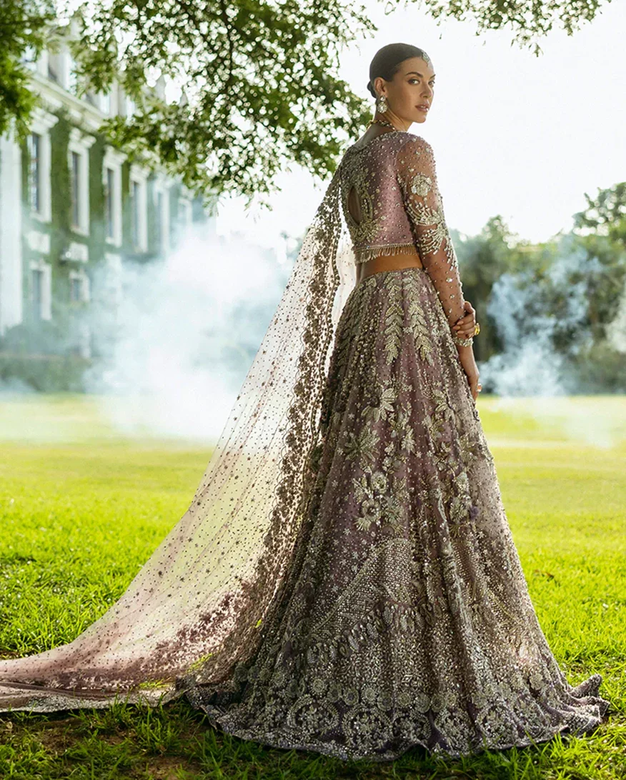 Mushq Luxury Net Embroidered Hand Emblishment Collection Mirabelle - Image 4