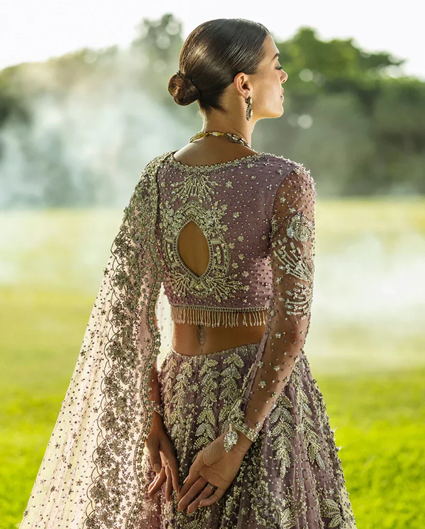 Mushq Luxury Net Embroidered Hand Emblishment Collection Mirabelle - Image 8