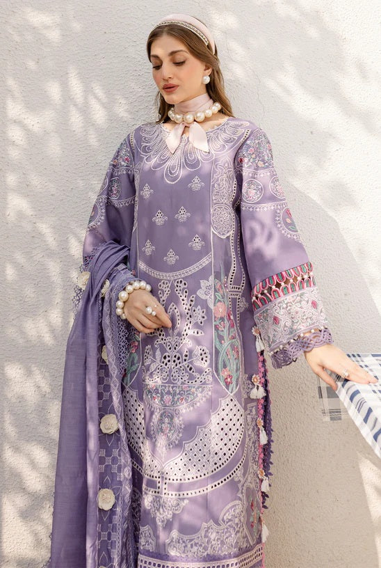 Parishay - MS-05 - Luxury Lawn Embroidered 3 Piece Unstitched - Image 2