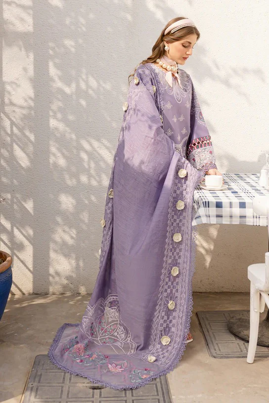 Parishay - MS-05 - Luxury Lawn Embroidered 3 Piece Unstitched - Image 3