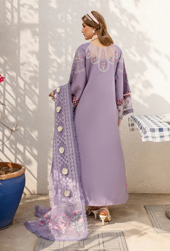 Parishay - MS-05 - Luxury Lawn Embroidered 3 Piece Unstitched - Image 4