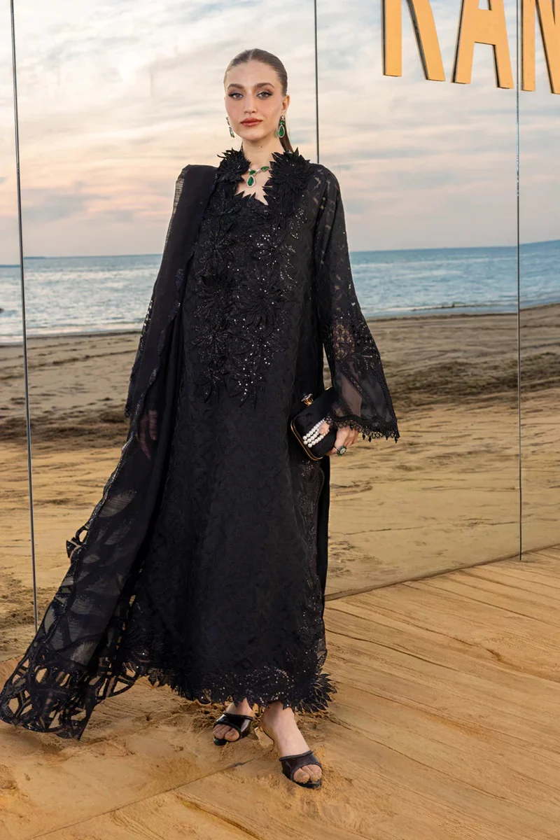 Rang Rasiya - Alaya - Luxury Lawn Embroidered 3 Piece Unstitched - Image 2
