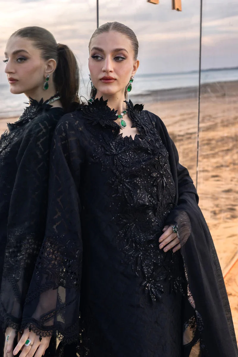 Rang Rasiya - Alaya - Luxury Lawn Embroidered 3 Piece Unstitched - Image 4