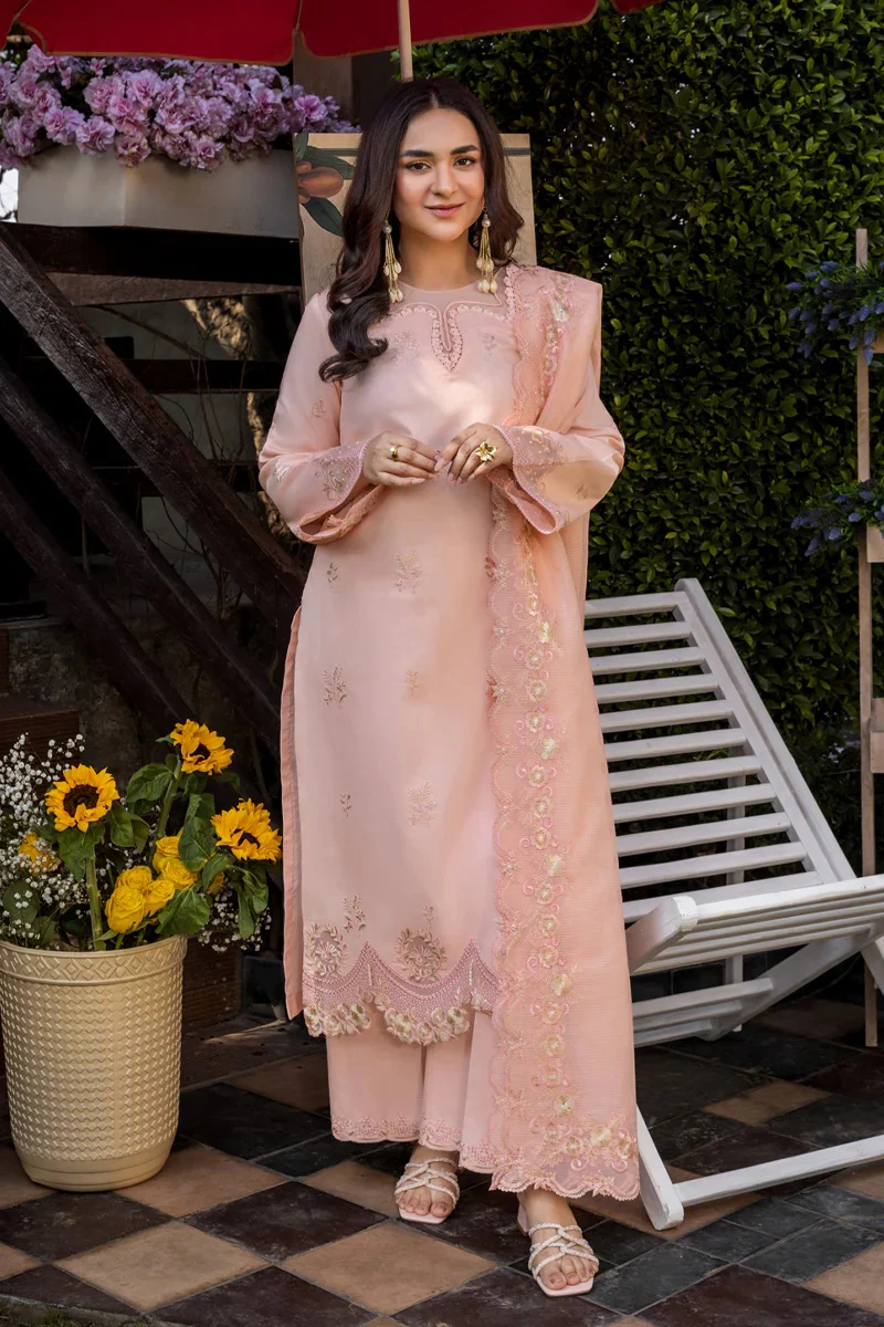 Rang Rasiya - Eshal - Luxury Lawn Embroidered 3 Piece Unstitched - Image 5