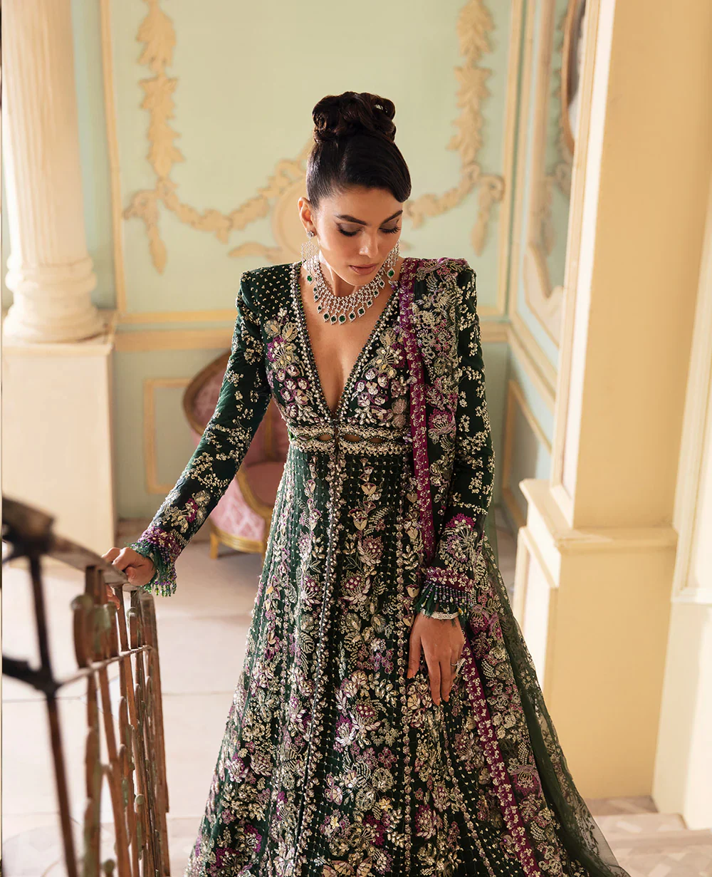 Republic Womenswear Joie De Vivre Wedding Unstitched 3Pc Suit RWU-23-D1 - Image 2