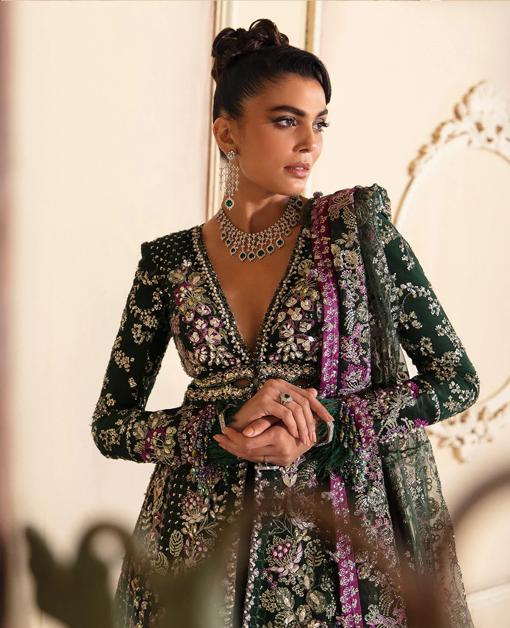 Republic Womenswear Joie De Vivre Wedding Unstitched 3Pc Suit RWU-23-D1 - Image 3