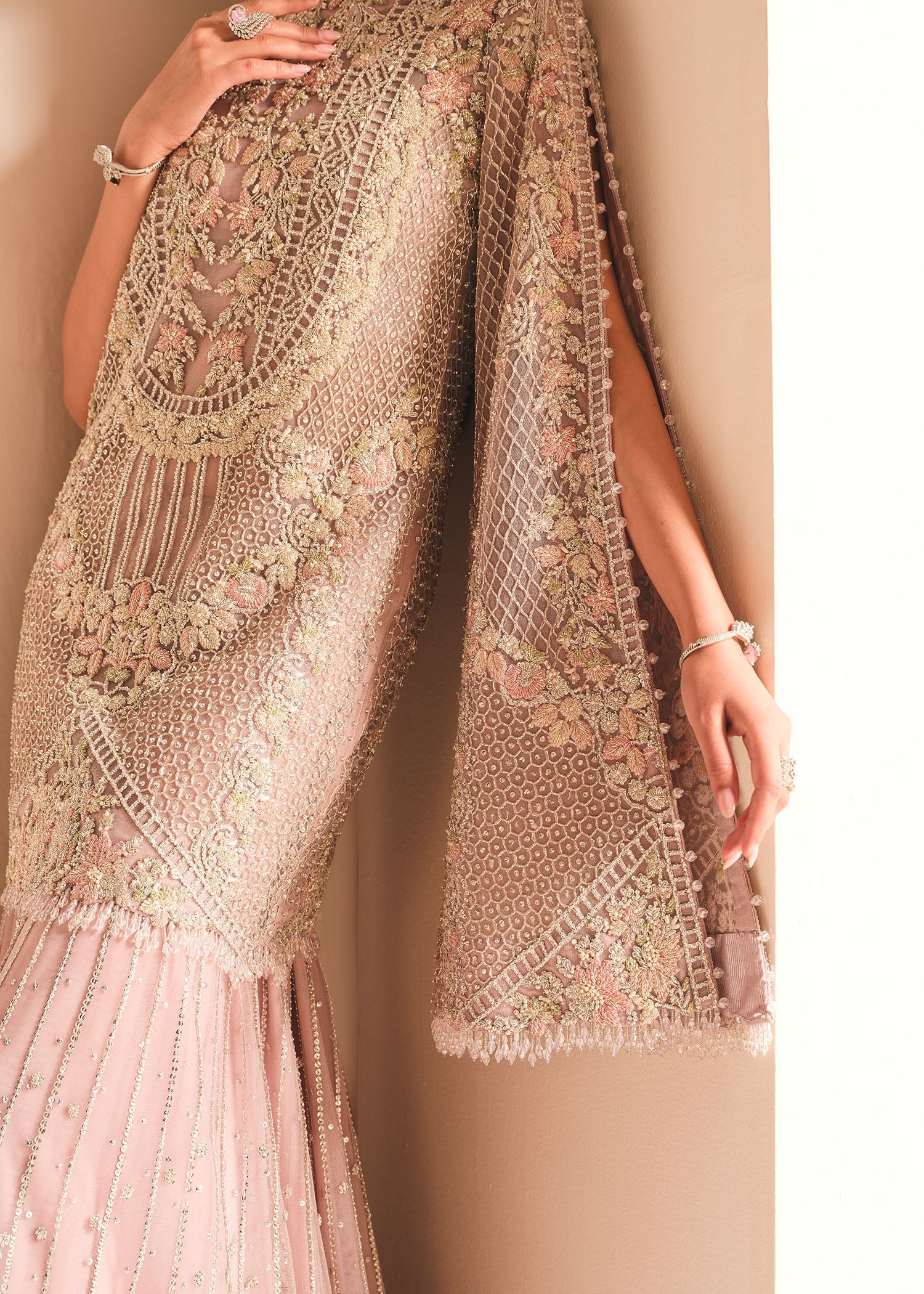 Saira Shakira Luxury Organza Collection Unstitched Lush-02 - Image 5