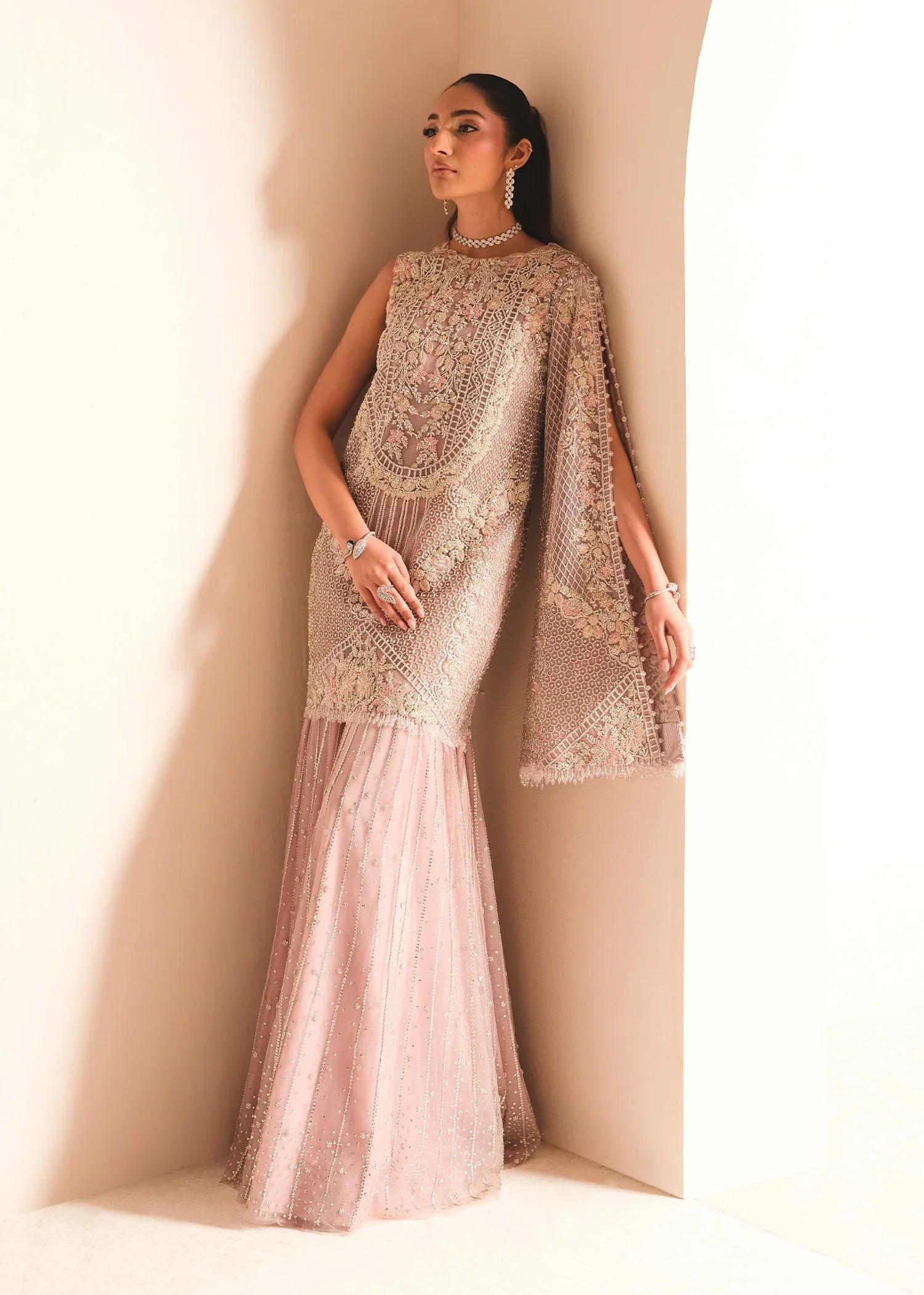 Saira Shakira Luxury Organza Collection Unstitched Lush-02 - Image 6