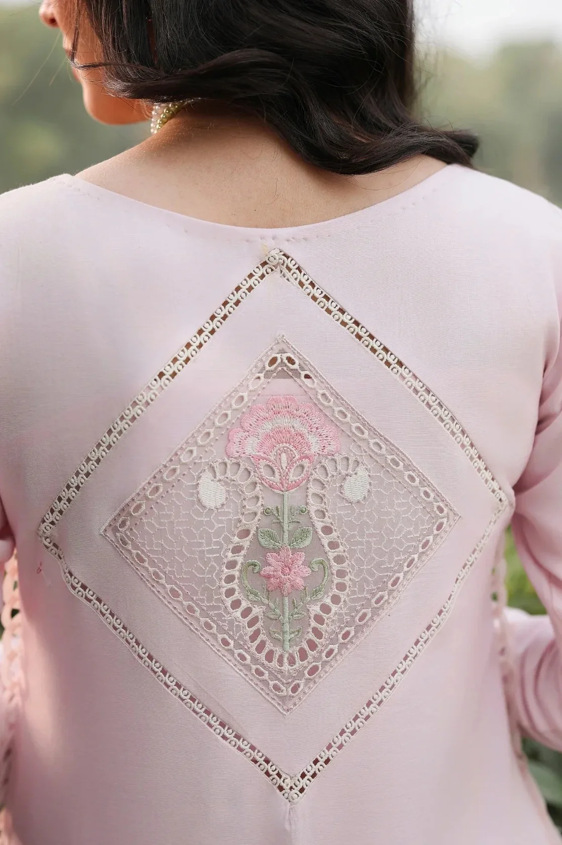 Sardinia - Pink Breeze - Luxury Lawn Embroidered 3 Piece Unstitched - Image 5