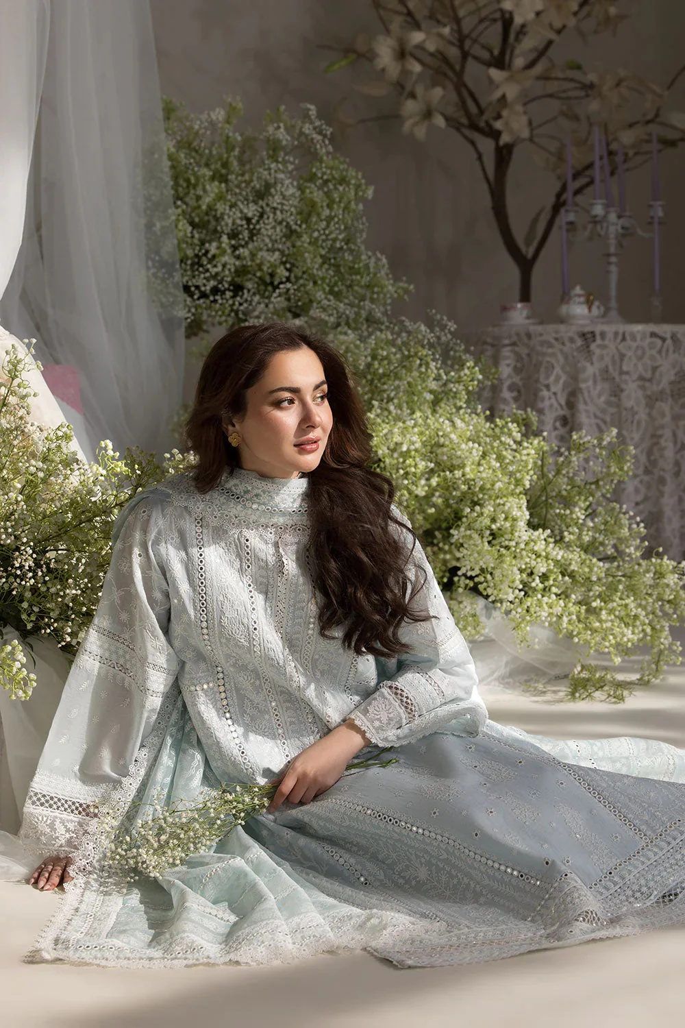 Sobia Nazir 7 A - Luxury Lawn Embroidered 3 Piece Unstitched - Image 6