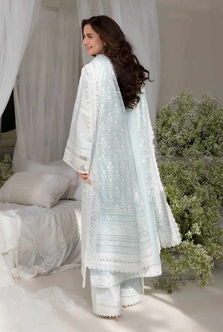Sobia Nazir 7 A - Luxury Lawn Embroidered 3 Piece Unstitched - Image 7