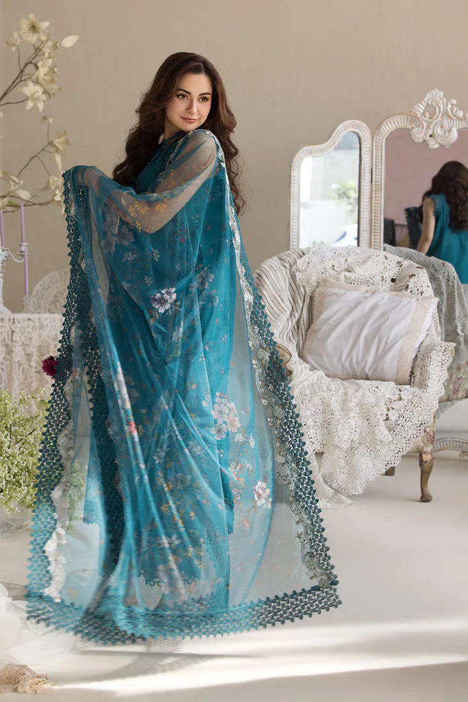 Sobia Nazir Luxury Lawn Embroidered Collection Unstitched Design 2A - Image 4