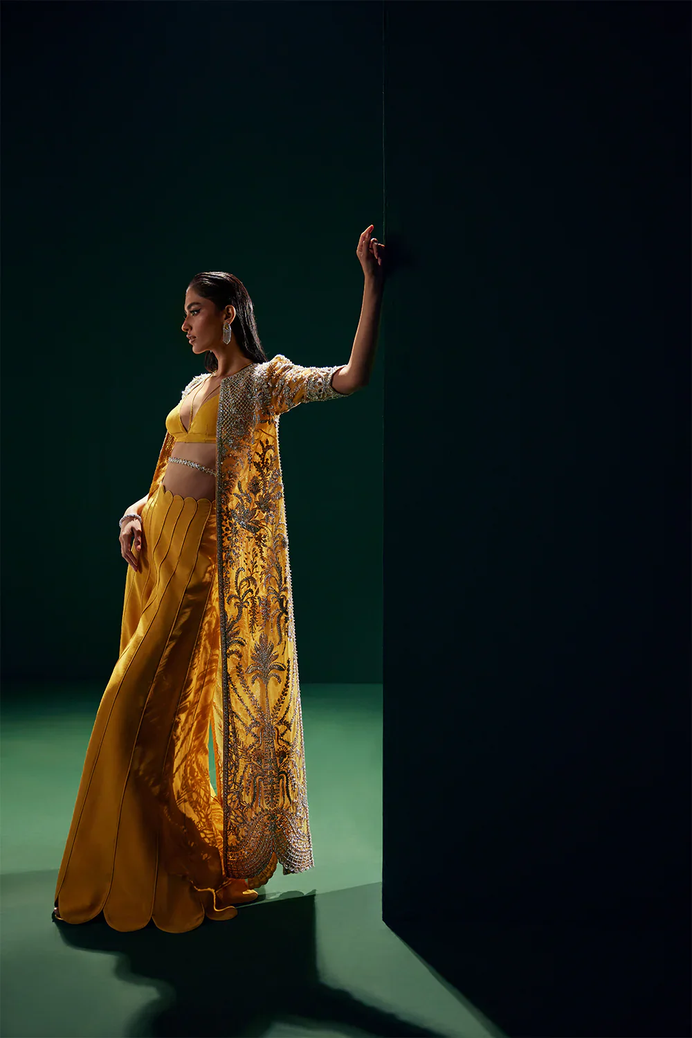 Soraya Luxury Oraganza Embroidered Unstitched Collection MONARCH - Image 3