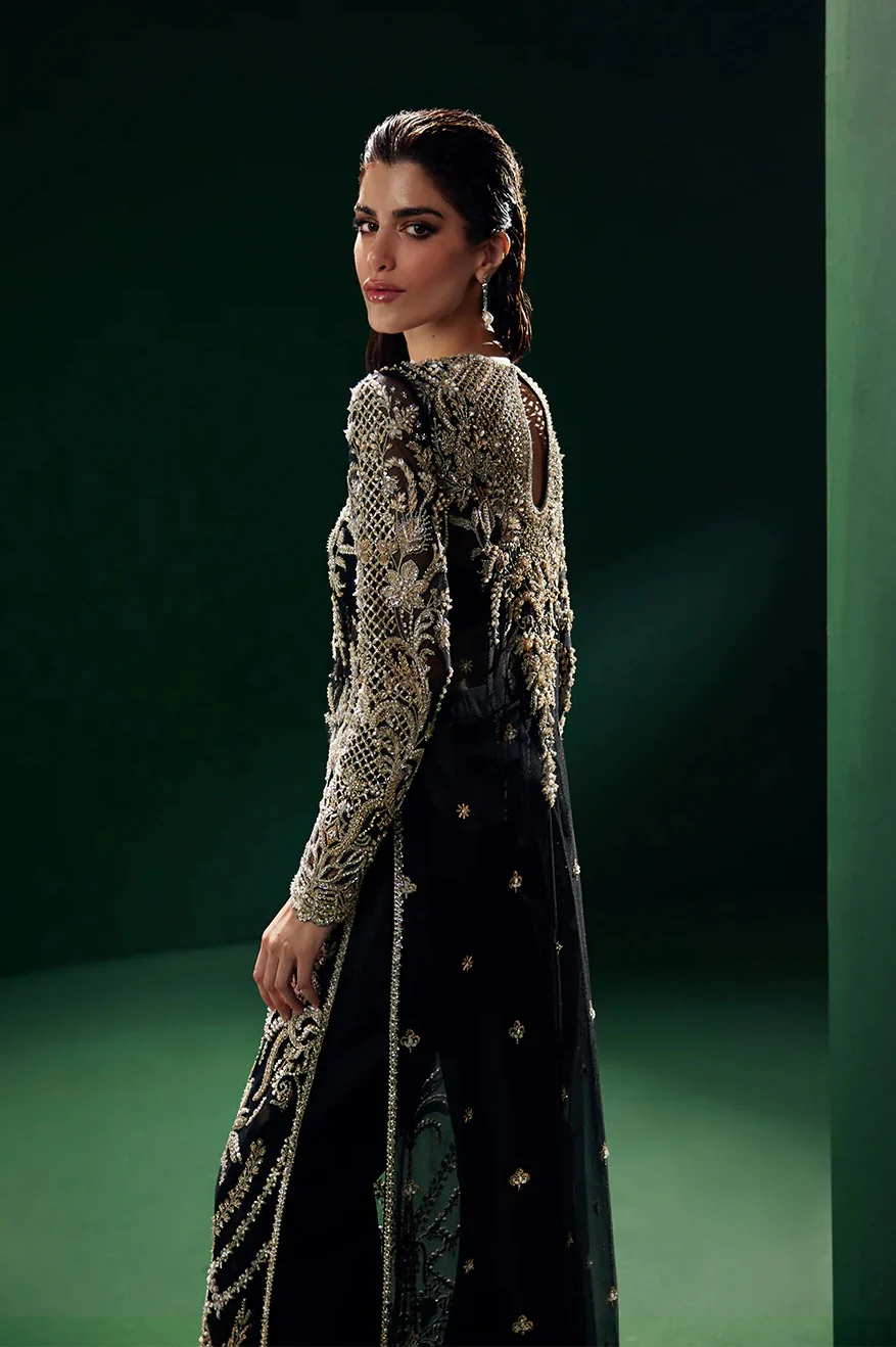 Soraya - Luxury Organza Embroidered 3 Piece Unstitched - Éclat - Image 5