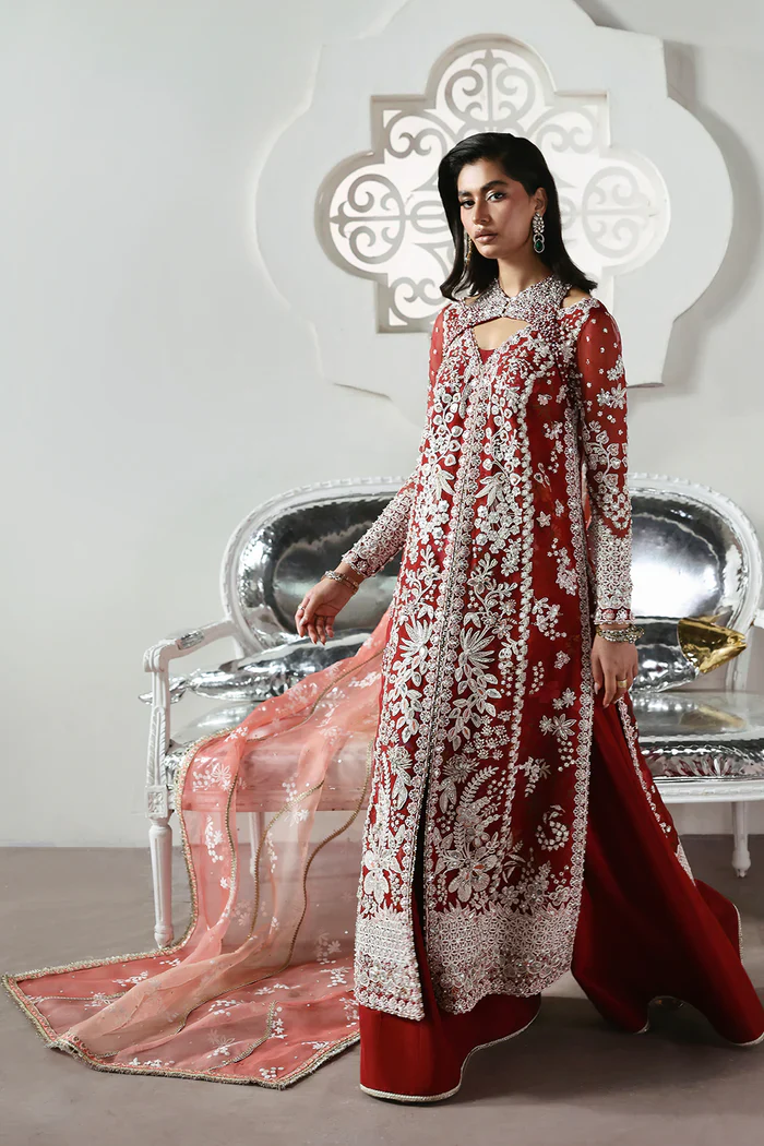Soraya Luxury Organza Hand Emblishment Collection Solara-01 - Image 3