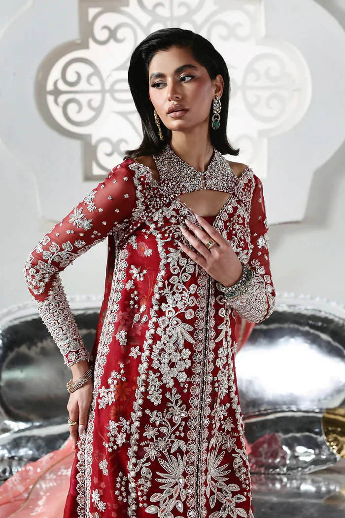 Soraya Luxury Organza Hand Emblishment Collection Solara-01 - Image 4