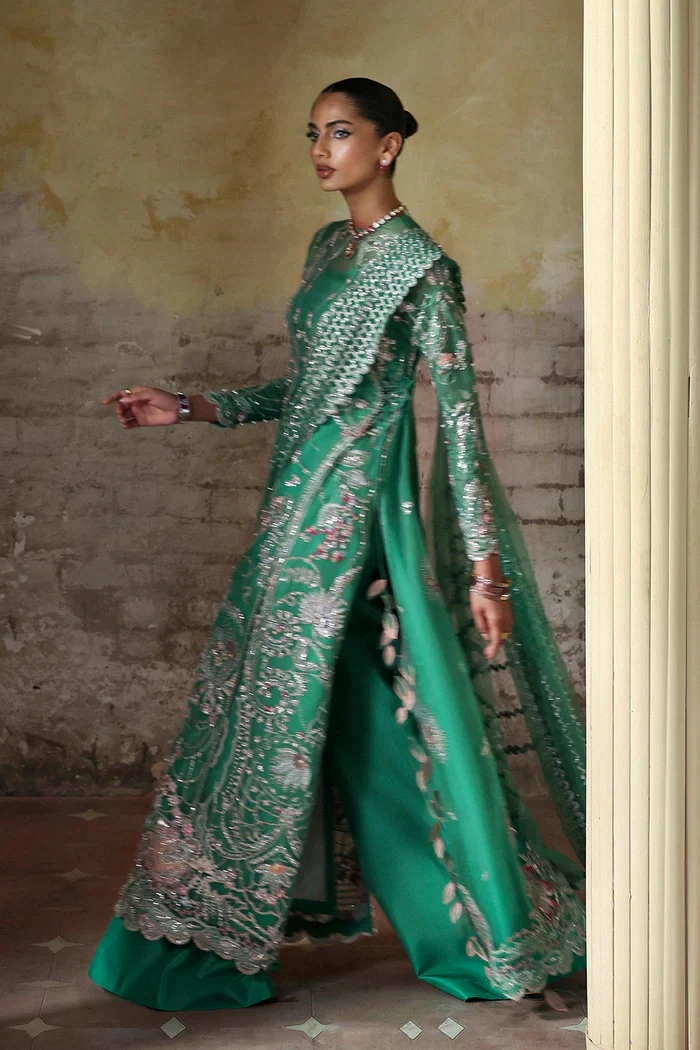 Soraya - Maristella - Luxury Organza Embroidered 3 Piece Unstitched - Image 3