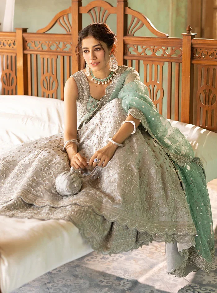 Zainab Chottani Net Embroidered 3 Piece Unstitched Shahnoor - Image 12