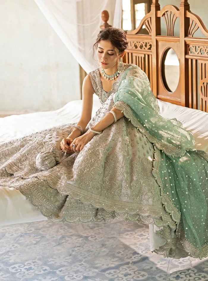 Zainab Chottani Net Embroidered 3 Piece Unstitched Shahnoor - Image 13