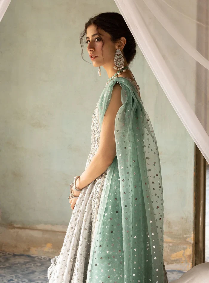 Zainab Chottani Net Embroidered 3 Piece Unstitched Shahnoor - Image 16