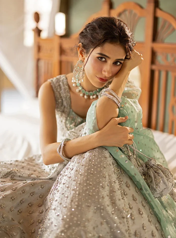 Zainab Chottani Net Embroidered 3 Piece Unstitched Shahnoor - Image 9